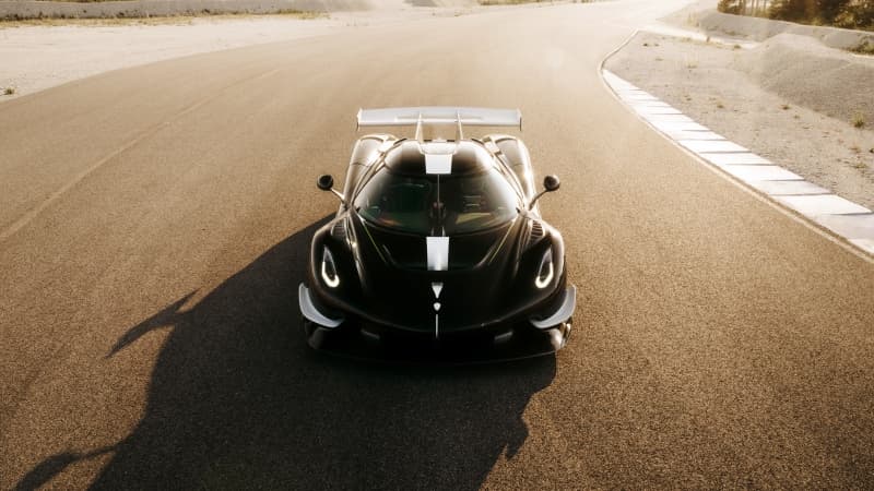 Koenigsegg Sadair's Spear Race track Wallpaper