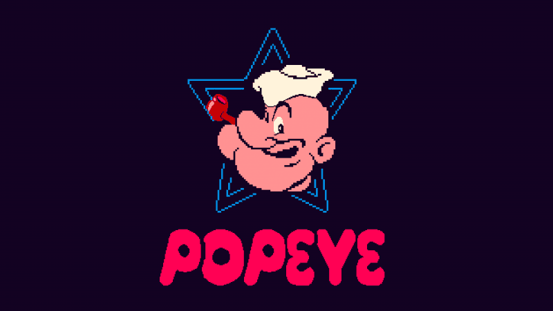 Popeye Pixel art Wallpaper