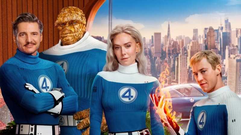 The Fantastic Four: First Steps Poster Wallpaper