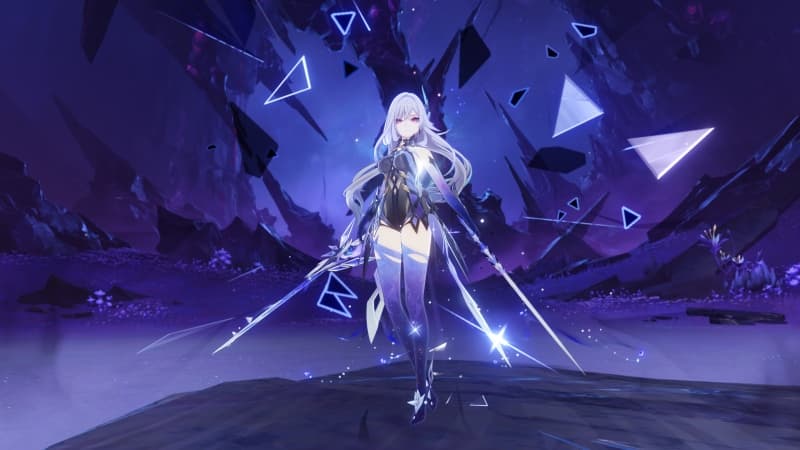 Skirk Purple aesthetic Wallpaper