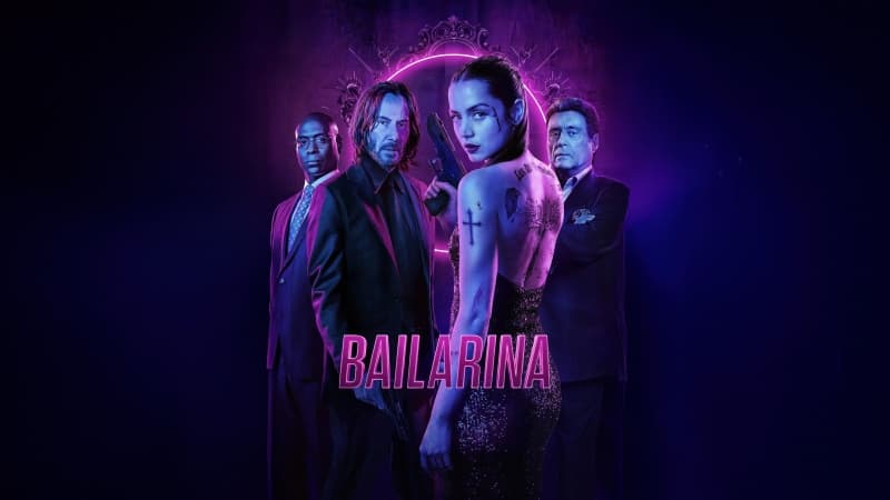 Ballerina John Wick Wallpaper