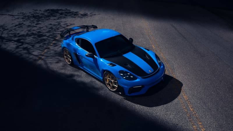 Porsche 718 Cayman GT4 RS 8K Wallpaper
