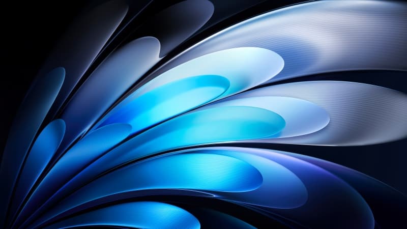Vivo Pad Blue abstract Wallpaper