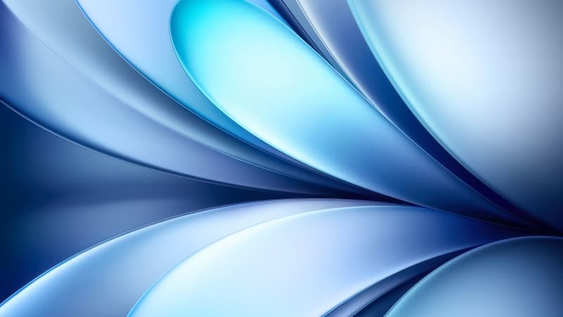 Light blue Abstract layers Wallpaper