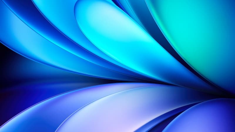 Blue abstract Vivo Pad Wallpaper