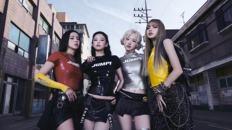 Blackpink - Jump 8K Wallpaper