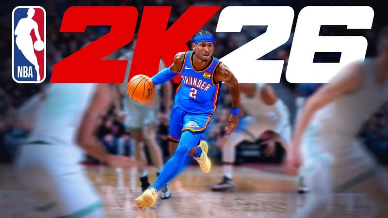 NBA 2K26 Shai Gilgeous-Alexander Wallpaper