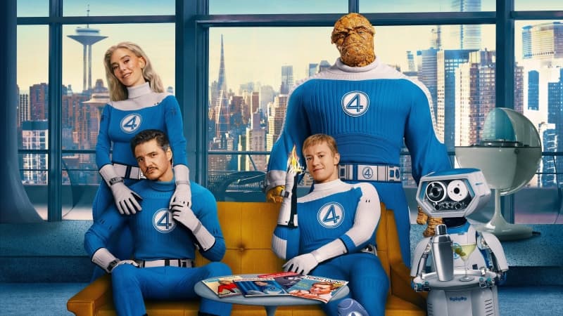 The Fantastic Four: First Steps Character poster Wallpaper