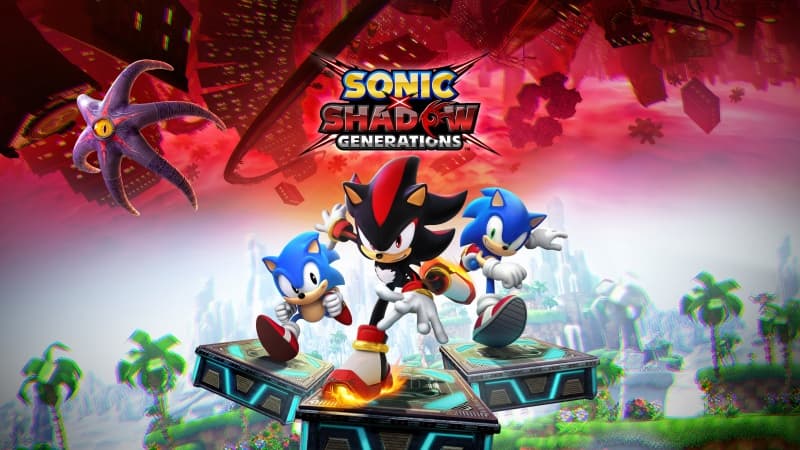 Sonic X Shadow Generations Game poster Wallpaper