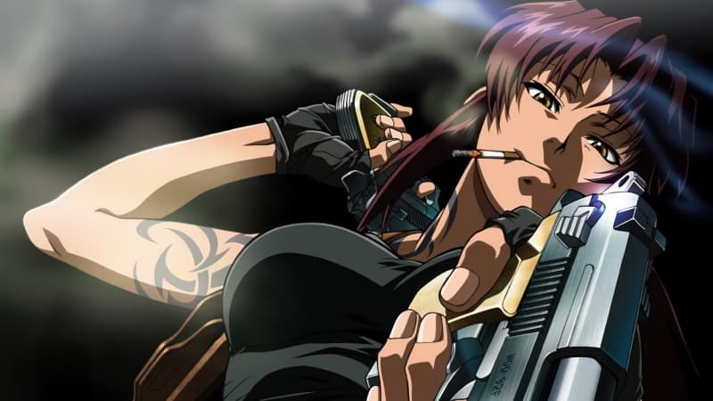 Revy Smoking Wallpaper