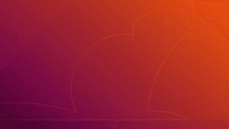 Ubuntu 18.04 LTS (Bionic Beaver) Stock Wallpaper