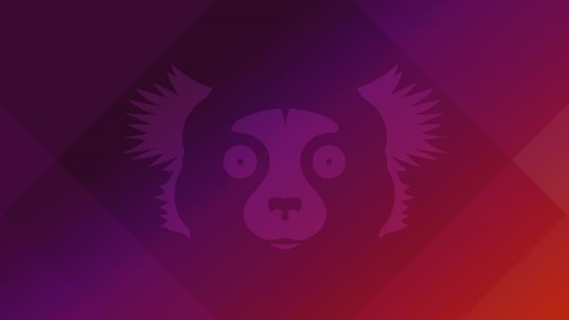 Ubuntu 21.10 (Impish Indri) Stock Wallpaper