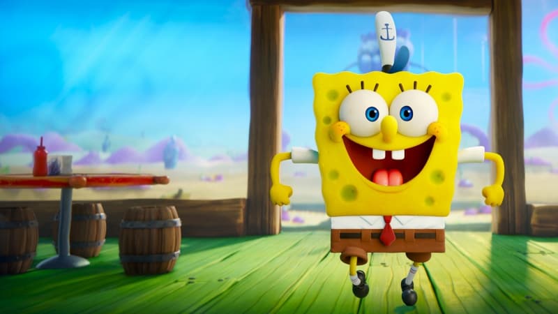 SpongeBob smiley face Cartoon Wallpaper