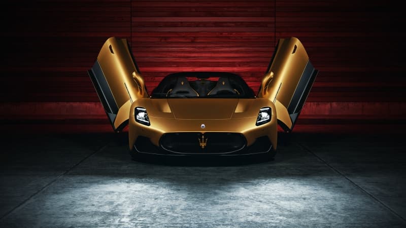 Maserati MC20 Cielo CGI Wallpaper