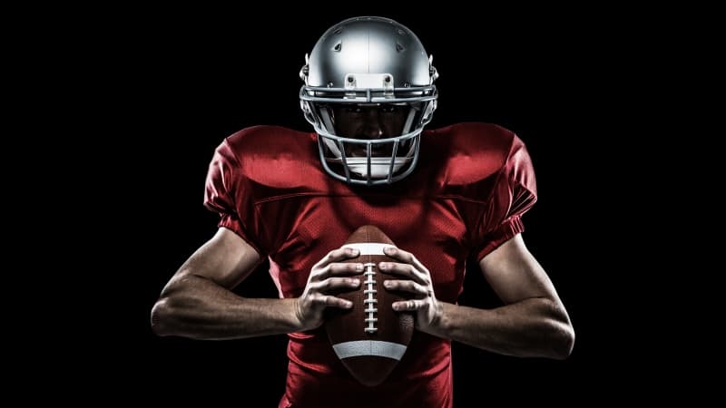 American football player 8K Wallpaper