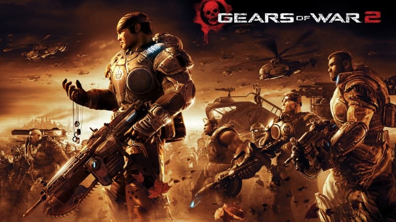 Gears of War 2 Video Game Wallpaper