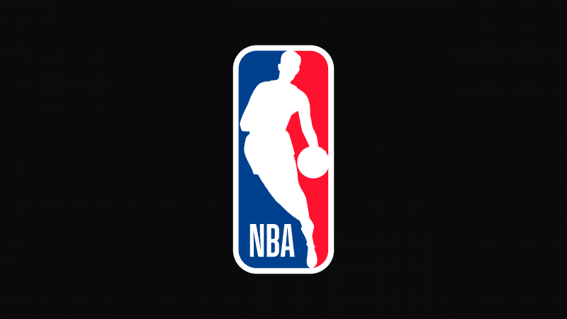 NBA Logo Black background Wallpaper