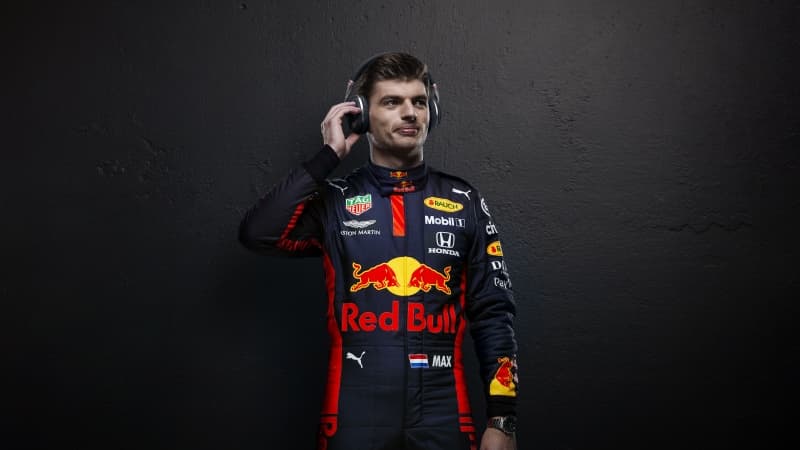 Max Verstappen Dark background Wallpaper