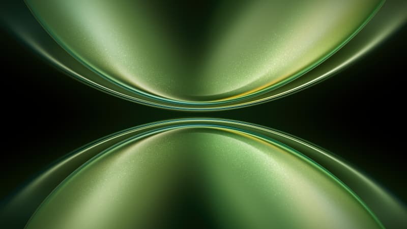 Vivo X Fold Green abstract Wallpaper