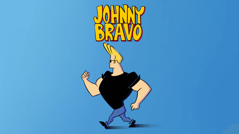 Johnny Bravo 5K Wallpaper