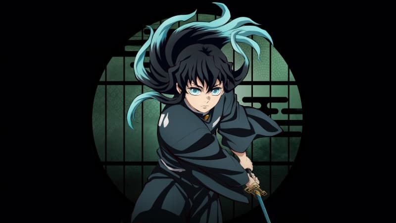 Muichiro Tokito - Infinity Castle 5K Wallpaper