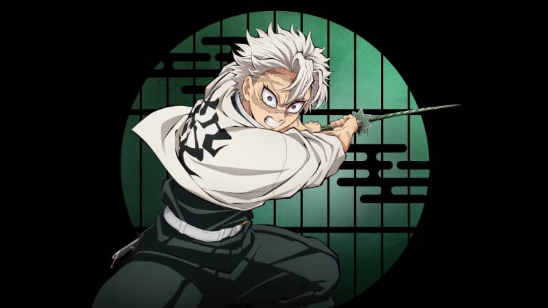 Sanemi Shinazugawa - Infinity Castle 5K Wallpaper