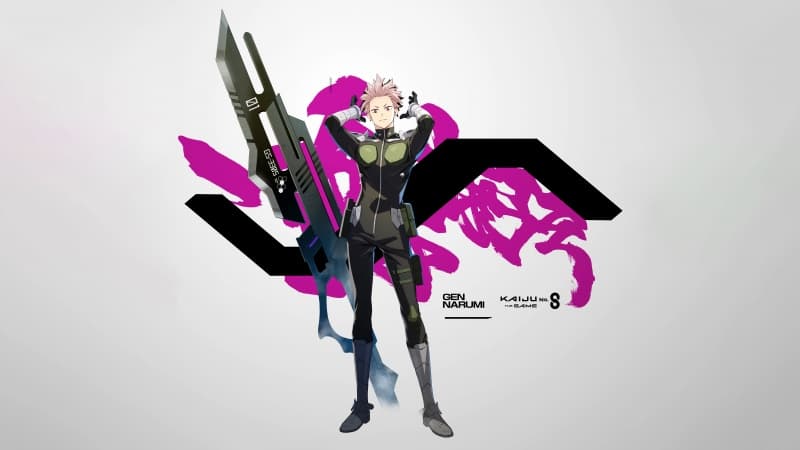 Gen Narumi Kaiju No. 8 The Game Wallpaper