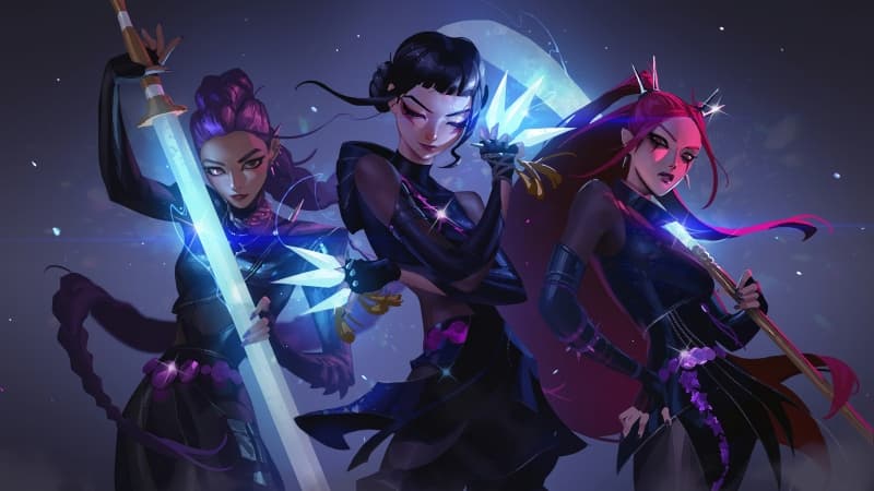 KPop Demon Hunters Girls Wallpaper