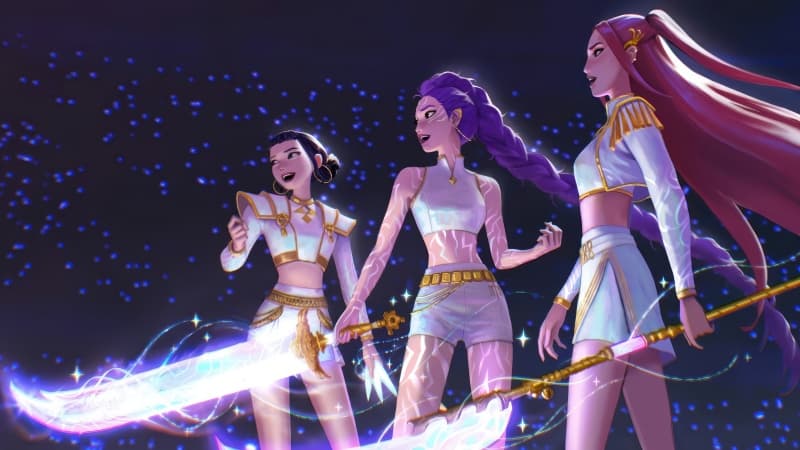 Huntrix KPop Demon Hunters Wallpaper