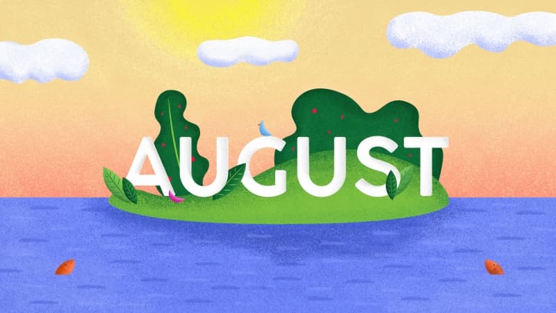 August Summer Wallpaper