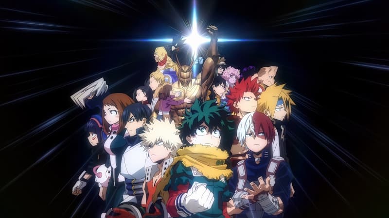My Hero Academia Dark background Wallpaper