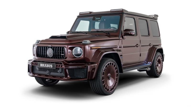 Brabus 800 Deep Red 2025 Wallpaper