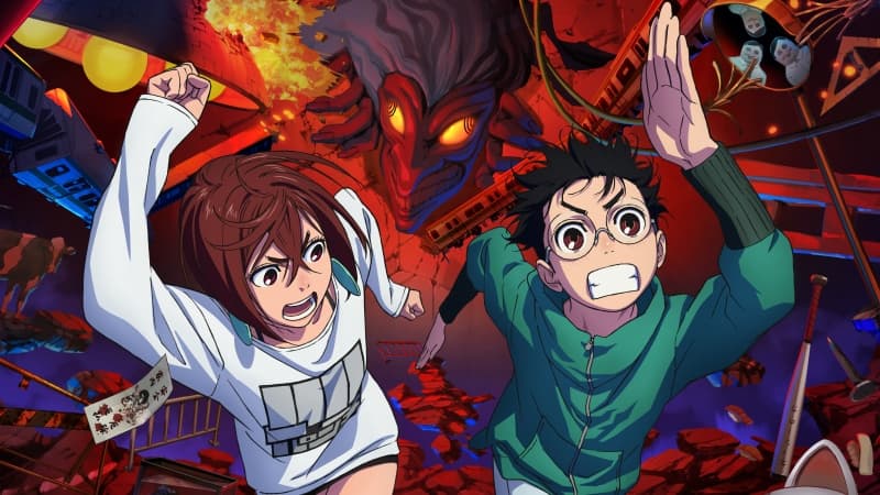 Okarun (Dandadan) Momo (Dandadan) Wallpaper