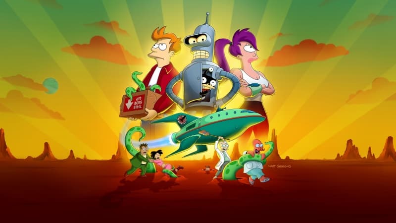 Futurama Animated series Wallpaper