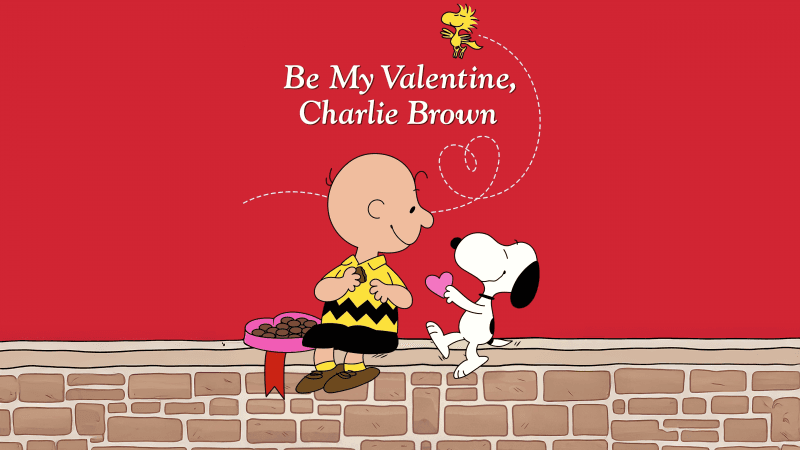 Be My Valentine Charlie Brown Wallpaper