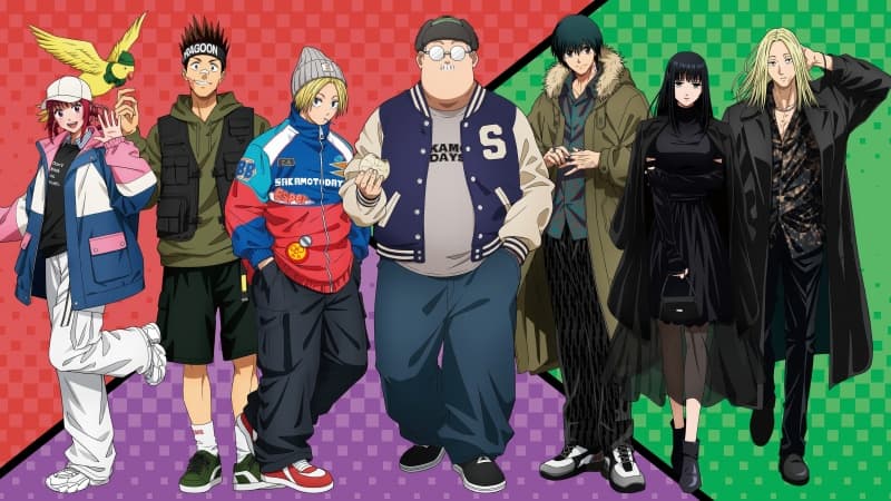 Sakamoto Days Character poster Wallpaper