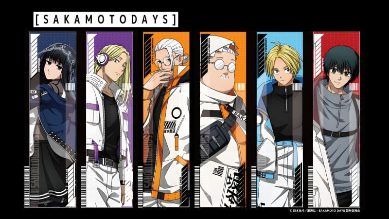 Sakamoto Days Characters Wallpaper