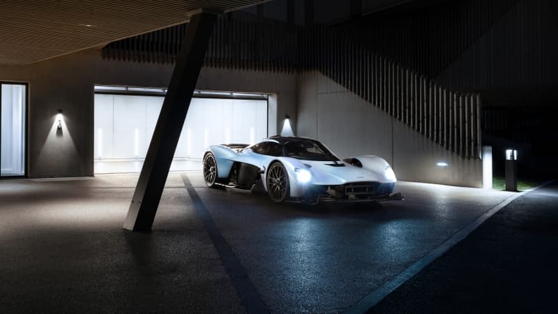 Aston Martin Valkyrie Hybrid sports car Wallpaper