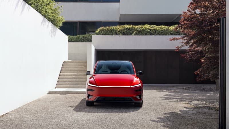 Tesla Model Y Performance 2025 Wallpaper