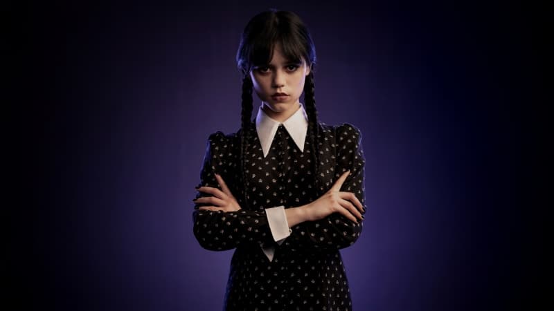 Jenna Ortega Wednesday (Netflix) Wallpaper