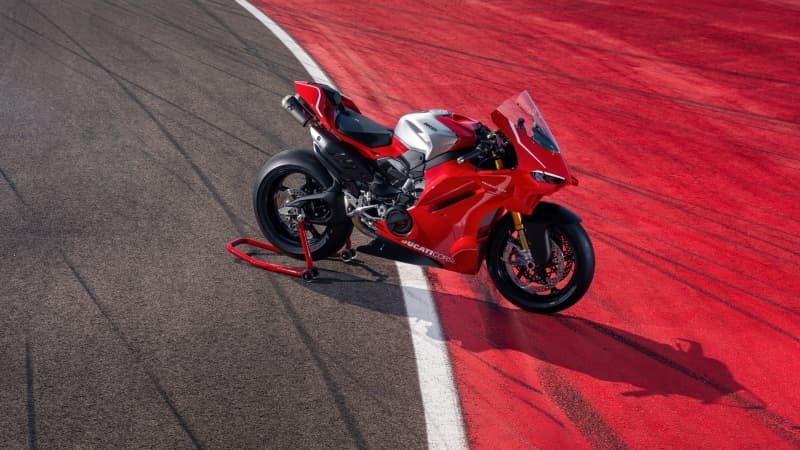 Ducati Panigale V4 R Red bikes Wallpaper