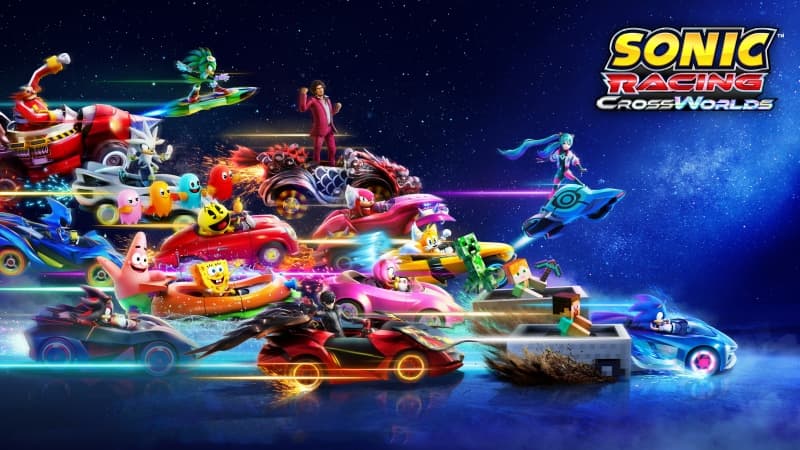 Sonic Racing: CrossWorlds 2025 Games Wallpaper