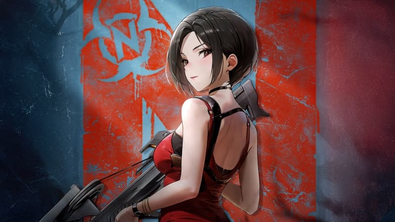 Goddess of Victory: Nikke Ada Wong Wallpaper