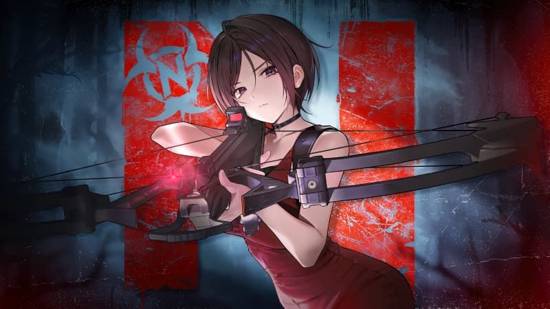 Goddess of Victory: Nikke Resident Evil Wallpaper