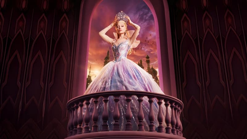 Wicked: For Good Ariana Grande Wallpaper
