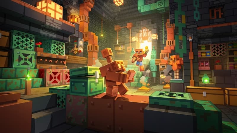 Minecraft The Copper Age Wallpaper