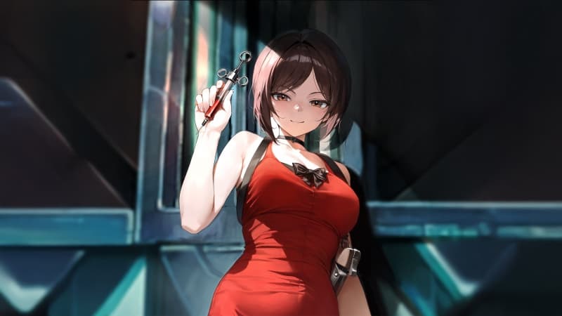 Ada Wong Goddess of Victory: Nikke Wallpaper