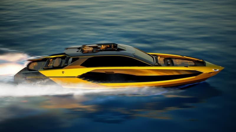 Tecnomar Lamborghini 101 Luxury yacht Wallpaper
