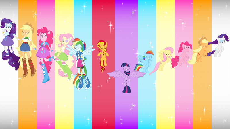 My Little Pony Mane Six Wallpaper