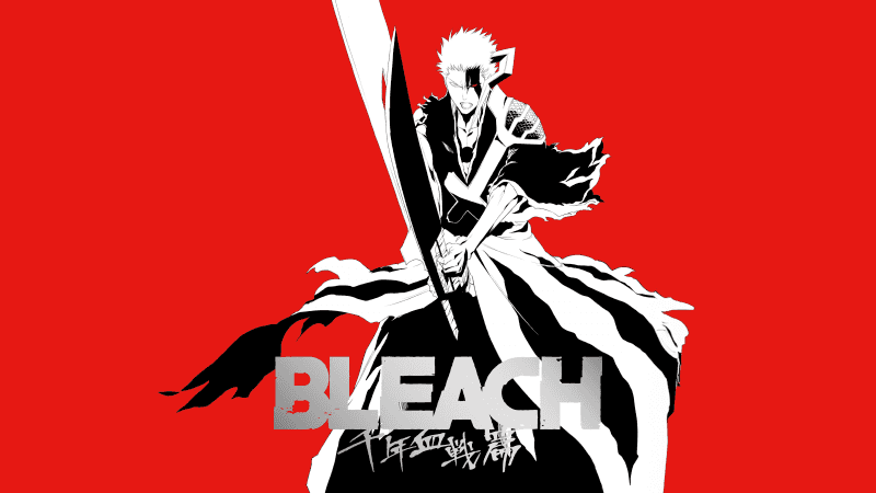 Bleach: Thousand-Year Blood War Red background Wallpaper